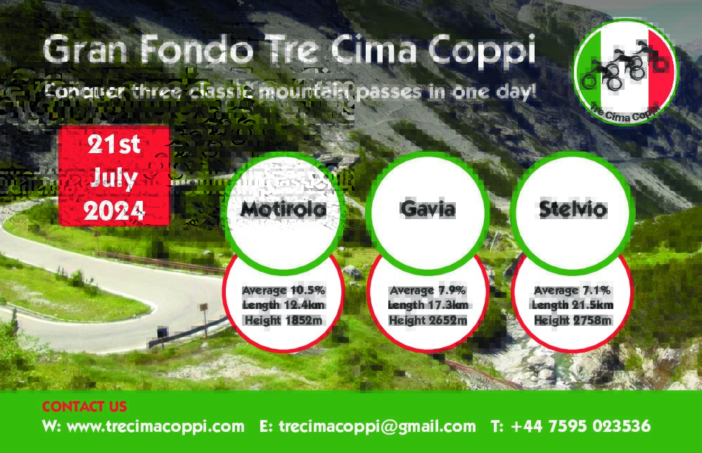 2024 Gran Fondo Tre Cima Coppi