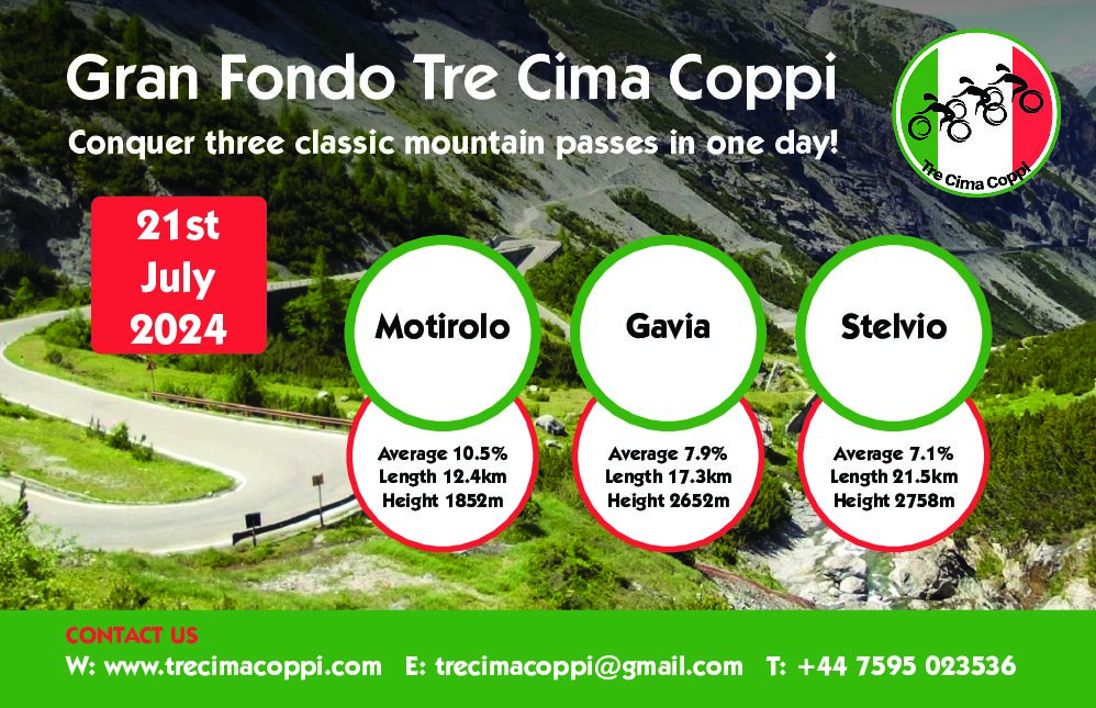 2024 Gran Fondo Tre Cima Coppi